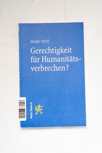 Hans Vest / Gerechtigkeit für Humanitä...