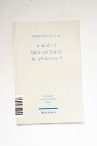 A Study of Hata and Hattat in Leviticu...