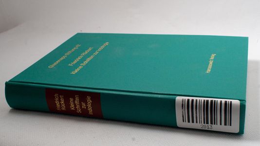 Kleine Schriften zur Indologie. Hrsg. ... Kleine Schriften zur Indologie. Hrsg. ...