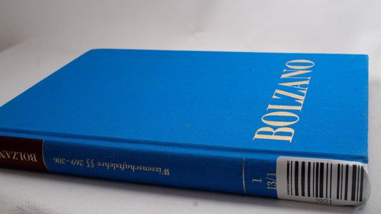 Bernard Bolzano Gesamtausgabe / Reihe ... Bernard Bolzano Gesamtausgabe / Reihe ...
