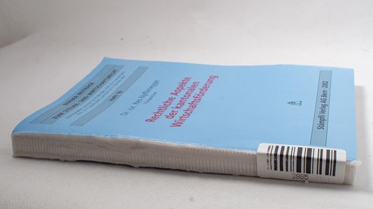 Rechtliche Aspekte der kantonalen Wirt... Rechtliche Aspekte der kantonalen Wirt...