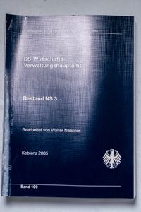 SS-Wirtschafts-Verwaltungshauptamt: Be... SS-Wirtschafts-Verwaltungshauptamt: Be...