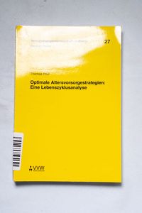 Optimale Altersvorsorgestrategien: Ein... Optimale Altersvorsorgestrategien: Ein...