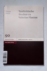 Textkritische Studien zu Valerius Flac... Textkritische Studien zu Valerius Flac...