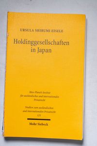 Holdinggesellschaften in Japan: Entwic... Holdinggesellschaften in Japan: Entwic...