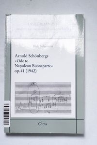 Arnold Schönbergs Ode to Napoleon Bona... Arnold Schönbergs Ode to Napoleon Bona...