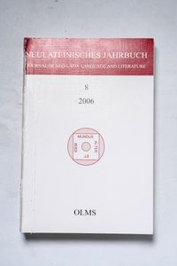 Neulateinisches Jahrbuch. Journal of t...