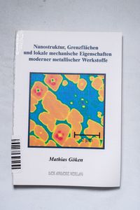Nanostruktur, Grenzflächen und lokale ... Nanostruktur, Grenzflächen und lokale ...