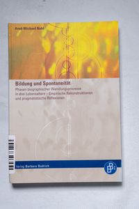 Bildung und Spontaneität: Phasen biogr...