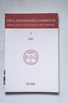 Neulateinisches Jahrbuch. Band 3. 2001. Journal of