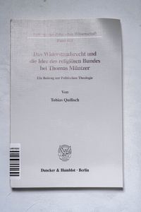 Das Widerstandsrecht und die Idee des ... Das Widerstandsrecht und die Idee des ...