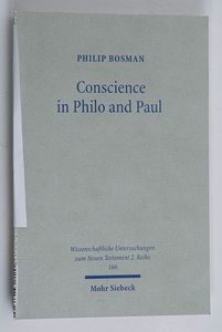 Conscience in Philo and Paul