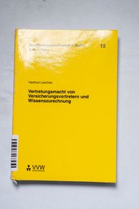 Vertretungsmacht von Versicherungsvert... Vertretungsmacht von Versicherungsvert...
