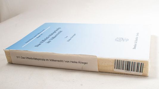 Das Effektivitatsprinzip Im Volkerrech... Das Effektivitatsprinzip Im Volkerrech...