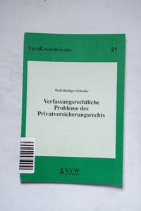 Verfassungsrechtliche Probleme des Pri... Verfassungsrechtliche Probleme des Pri...