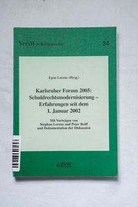 Schuldrechtsmodernisierung : Erfahrung... Schuldrechtsmodernisierung : Erfahrung...
