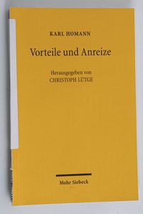 Vorteile und Anreize Vorteile und Anreize