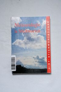 Hirts Stichwortbücher, Meteorologie in... Hirts Stichwortbücher, Meteorologie in...