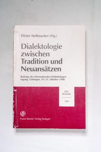 Dialektologie Zwischen Tradition Und N... Dialektologie Zwischen Tradition Und N...