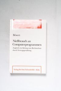 Nießbrauch an Computerprogrammen : zug... Nießbrauch an Computerprogrammen : zug...