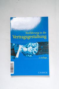 Einführung in die Vertragsgestaltung -... Einführung in die Vertragsgestaltung -...