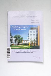 Dienstleistungsmanagement im Setting W... Dienstleistungsmanagement im Setting W...