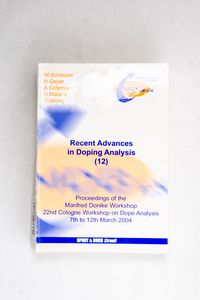 Recent Advances in Doping Analysis(12)...