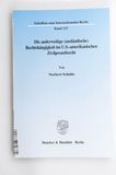 Die Anderweitige Auslandische Rechtsha...