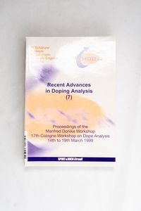 Recent Advances in Doping Analysis(7):...