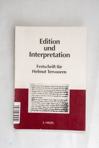 Edition und Interpretation. Neue Forsc...