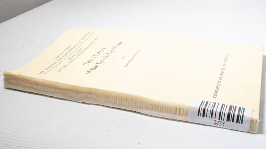 Text History of the Greek Leviticus Text History of the Greek Leviticus
