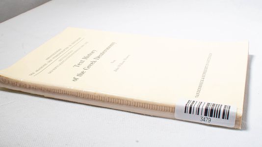 Text history of the Greek Deuteronomy.... Text history of the Greek Deuteronomy....