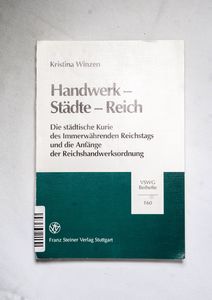 Handwerk - Städte - Reich : die städti...