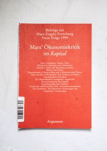 Marx Ökonomiekritik im Kapital. Heraus...