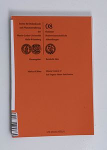 Mineral Control of Soil Organic Matter... Mineral Control of Soil Organic Matter...