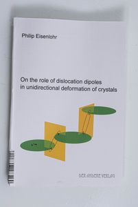On the role of dislocation dipoles in ... On the role of dislocation dipoles in ...