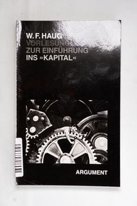 Vorlesungen zur Einführung ins Kapital...