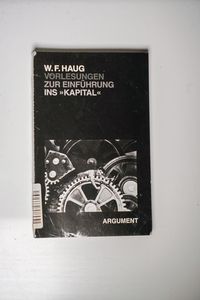 Vorlesungen zur Einführung ins Kapital