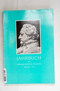 Jahrbuch des Wiener Goethe-Vereins: Ba...