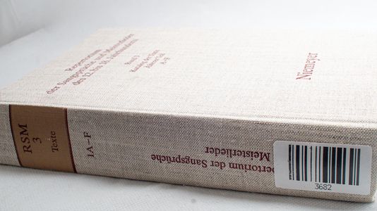 Katalog der Texte, Älterer Teil (A-F) Katalog der Texte, Älterer Teil (A-F)