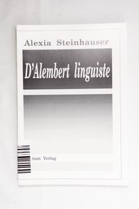 DAlembert linguiste - Alexia Steinhaus...