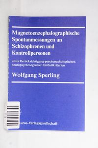 Magnetoenphalographische Spontanmessun...