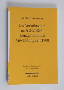 Die Verkehrssitte im § 242 BGB: Konzep... Die Verkehrssitte im § 242 BGB: Konzep...