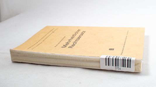 Mehrheitlicher Rechtsersatz. Ein Beitr... Mehrheitlicher Rechtsersatz. Ein Beitr...
