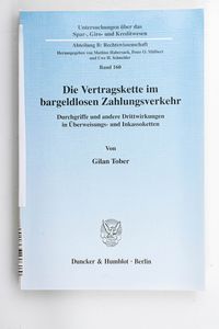 Die Vertragskette im bargeldlosen Zahl... Die Vertragskette im bargeldlosen Zahl...