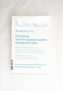 Internationale Verrechnungspreise zwis... Internationale Verrechnungspreise zwis...