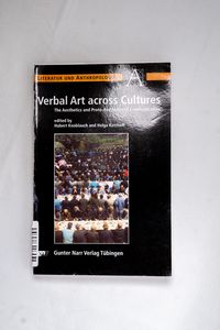 Verbal Art across Cultures : The Aesth... Verbal Art across Cultures : The Aesth...
