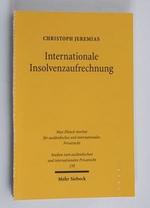 Internationale Insolvenzaufrechnung / ... Internationale Insolvenzaufrechnung / ...