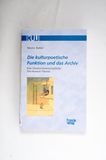 Die kulturpoetische Funktion und das A...