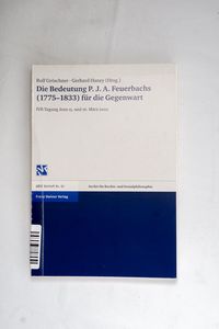 Die Bedeutung P. J. A. Feuerbachs (177...